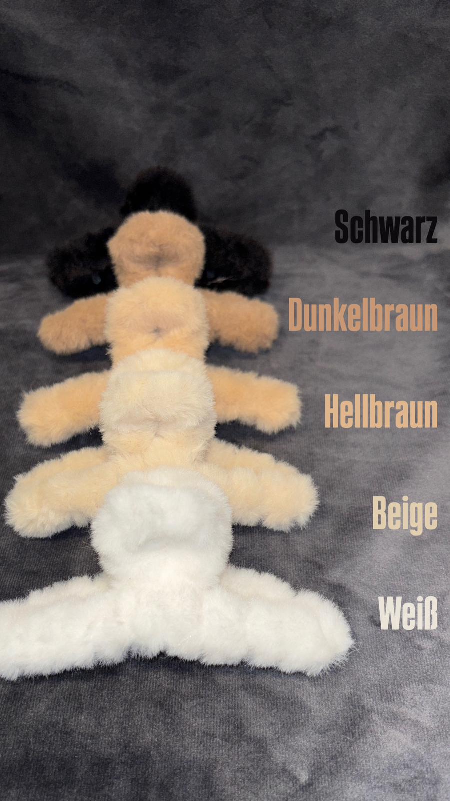 Plüsch Haarklammer